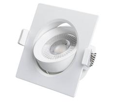 Spot De Led Lorenzetti Quadrado 5w Bivolt Luz Amarela 3000k