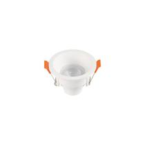 Spot de Led Recuado Blumenau 3W Redondo Branco Bivolt