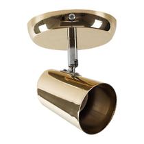 Spot De Sobrepor 1 Lâmpada Llum New Short GU10 50W Cobre Bivolt Spot De Sobrepor 1 Lâmpada Llum New Short GU10 50W Cobre Bivolt