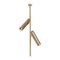 Spot de Sobrepor Clus 2 para Lâmpadas MR11 GU10 Bivolt Dourado Nordecor Iluminação