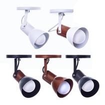 Spot De Sobrepor Direcionavel E-27 Aluminio Decoraçoes