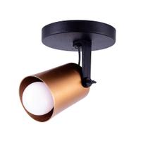 Spot de Sobrepor Moderno Direcionável Fokus 1 Lâmpada E27 Bivolt