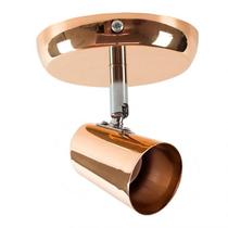 Spot De Sobrepor New Short Direcionável Mr16 Cobre Llum Spot De Sobrepor New Short Direcionável Mr16 Cobre Llum