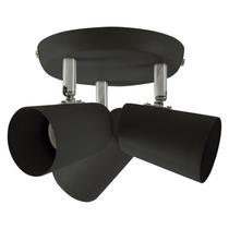 Spot De Sobrepor New Short Triplo Direcionável 3Xmr16 Preto Spot De Sobrepor New Short Triplo Direcionável 3Xmr16 Preto