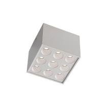 Spot De Sobrepor Nordecor Downlight Powerus Led 24 Alto Irc 90 18w Lente Branca 3000k Luz Amarela
