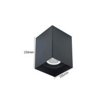 Spot De Sobrepor Nordecor Loch Par 20 E27 Quadrado Bivolt Spot De Sobrepor Nordecor Loch Par 20 E27 Quadrado Bivolt