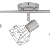 Spot De Sobrepor Prata Diamond 3 Lampadas Inspire