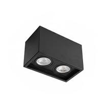 Spot de Sobrepor Recuado Nordecor Loyo Up Duplo para 2 Lâmpadas MR16 GU10 Spot de Sobrepor Recuado Nordecor Loyo Up Duplo para 2 Lâmpadas MR16 GU10