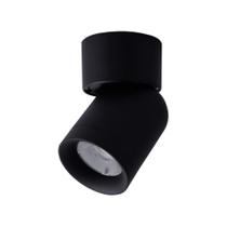 Spot de Sobrepor Yika Redondo Preto Led 7W 2700K Bivolt DS7083 Delis Spot de Sobrepor Yika Redondo Preto Led 7W 2700K Bivolt DS7083 Delis