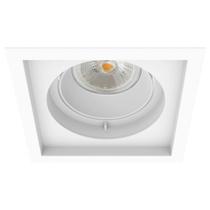Spot de Teto Embutido Micro Borda 4166/1-BM Interlight - Branco Orientável
