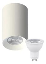 Spot Dicroica Sobrepor Mr16 Face Plana Paflon Tower C/ Lamp Spot Dicroica Sobrepor Mr16 Face Plana Paflon Tower C/ Lamp