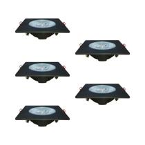 Spot Direcionável Avant Quadrado Supimpa 6500K 5W 5 Unidades Spot Direcionável Avant Quadrado Supimpa 6500K 5W 5 Unidades