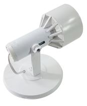 Spot Direcionável Bivolt Branco e Preto Sobrepor Teto 1 Bocal E27 P Lâmpada LED Moderno