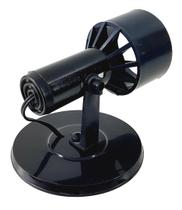 Spot Direcionável Bivolt Branco e Preto Sobrepor Teto 1 Bocal E27 P Lâmpada LED Moderno