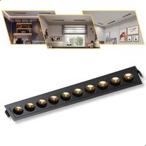 Spot Downlight Led Embutir Powerus 10 Leds 38 20w 3000k
