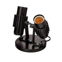 Spot Duplo Bocal E27 Direcionável Aletado Bivolt De Sobrepor