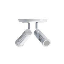 Spot Duplo Branco Plástico - Plaslumi, Opção: Branco(a), Tamanho: Duplo Spot Duplo Branco Plástico - Plaslumi, Opção: Branco(a), Tamanho: Duplo