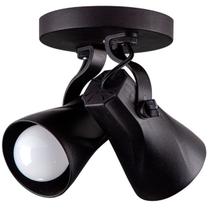 Spot Duplo De Sobrepor Wave E27 Viena Luz Bivolt