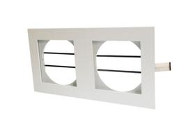 Spot Duplo Recuado de Embutir AR111 kit C/ 6 Unidades Spot Duplo Recuado de Embutir AR111 kit C/ 6 Unidades