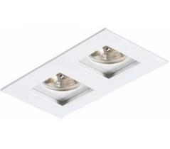 Spot Duplo Recuado de Embutir MR16 kit C/ 3 Unidades Spot Duplo Recuado de Embutir MR16 kit C/ 3 Unidades