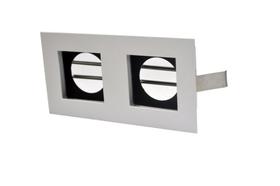 Spot Duplo Recuado de Embutir PAR20 kit C/ 3 Unidades Spot Duplo Recuado de Embutir PAR20 kit C/ 3 Unidades