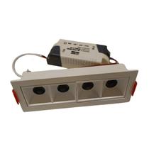 Spot Eco Pontual (4 Pontos) Branco 10W 3000K 45 Bivolt-Ledgold Spot Eco Pontual (4 Pontos) Branco 10W 3000K 45 Bivolt-Ledgold