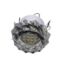 Spot em Led 3w 3000k Semi-embutido em Vidro Murano Bivolt