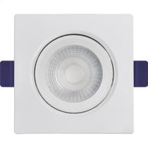 Spot Emb.03W Led 6500K Quadr B_D Branco Spot Emb.03W Led 6500K Quadr B_D Branco