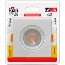 Spot Emb.05W Led 3000K Quad Kian Spot Emb.05W Led 3000K Quad Kian