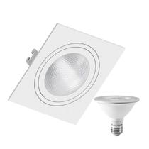 Spot Emb Face Plana PAR30 + 1 Lâmpada LED 10W 6500K E27 Spot Emb Face Plana PAR30 + 1 Lâmpada LED 10W 6500K E27