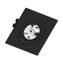 Spot emb orient p/ 1l ar70 gu10 preto interlight