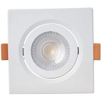 Spot Embutido Abs Quadrado 6w Led 6500k - Blumenau Iluminação Spot Embutido Abs Quadrado 6w Led 6500k - Blumenau Iluminação