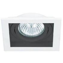 Spot Embutido Conecta Bella Iluminação - caixa com 3 Unidade - Branco / Preto