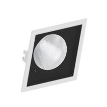 Spot Embutido Dicróica PAR30 Branco com Fundo Preto Quadrado - Save energy Spot Embutido Dicróica PAR30 Branco com Fundo Preto Quadrado - Save energy