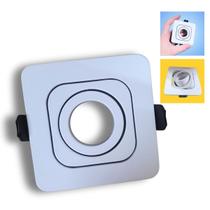 Spot Embutido Direcionável Mini Dicróica Branco 1 Luz Gu10 Spot Embutido Direcionável Mini Dicróica Branco 1 Luz Gu10