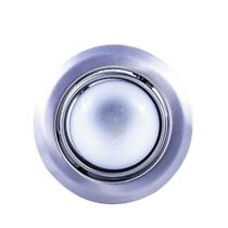 Spot embutido dirigível e-27 60w (com lâmpada spot 127v. escovado