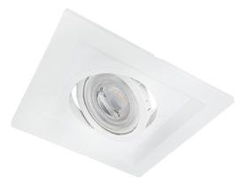 Spot Embutido Gesso Quadrado 14x14cm Recuado Par20 E27 M1192