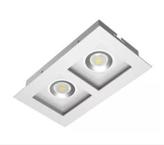 Spot Embutido Mr16 Recuado Duplo Para Dicroica Spot Embutido Mr16 Recuado Duplo Para Dicroica