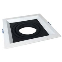 Spot Embutido NLI Recuado Móvel M50321 1xPAR16 GU10 - BRANCO/PRETO