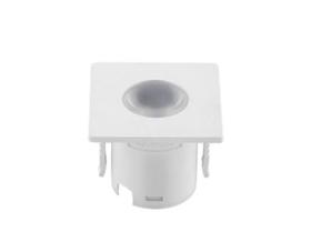 Spot embutido para movel mini quadrado branco 1W led incluso 3.000K Bivolt - Skylilht