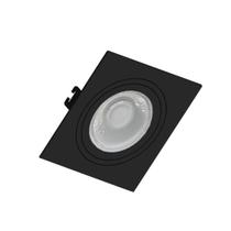 Spot embutido plano m16 quadrado preto pix Spot embutido plano m16 quadrado preto pix