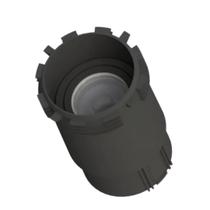 Spot Embutido Preto Gravity No Frame AR111 Save Energy