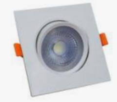Spot embutido quadrado 12w 6400k 1100lm - sorte luz