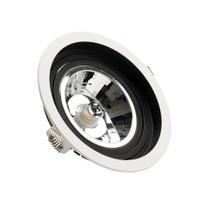 Spot Embutido Redondo Branco/Preto AR111 GU10 SaveEnergy