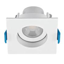 Spot embutido Stella Easy MR11 Evo Led Integrado 3W 3000K Recuado Direcionável Branco STH21910BR/30