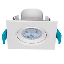 Spot Embutido Stella Easy MR11 Led Integrado 3W 3000K Face Plana Direcionavel Branco STH7910/30
