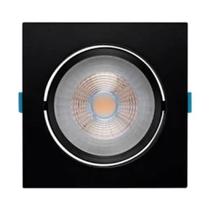 Spot Embutido Stella Easy Par30 Evo Led Integrado 12W 3000K Recuado Direcionável Preto STH21940PTO/30