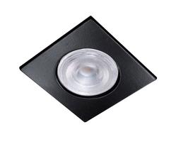 Spot Embutir 5w Quadrado 6500k Preto - Startec