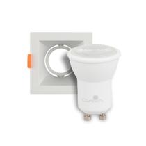 Spot Embutir Antiofuscante Branco Lâmpada 3.5W 6500K