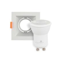 Spot Embutir Antiofuscante Branco Lâmpada 7W 4000K Irc 95 Spot Embutir Antiofuscante Branco Lâmpada 7W 4000K Irc 95